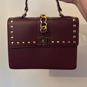 New without tags Badgley Mischka leather crossbody 10"W x 7.5"H and 2.5"D